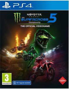 PS4 MONSTER ENERGY SUPERCROSS 5 - THE OFFICIAL VIDEOGAME