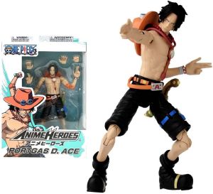 BANDAI BANDAI ANIME HEROES ONE PIECE - PORTGAS D. ACE ACTION FIGURE (6,5&quot;) (36934)