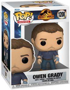 FUNKO POP! MOVIES: JURASSIC WORLD 3 - OWEN GRADY #1208 VINYL FIGURE FUNKO POP! MOVIES: JURASSIC WORLD 3 - OWEN GRADY #1208 VINYL FIGURE