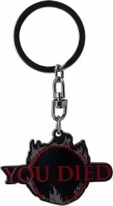 ABYSSE ABYSSE DARK SOULS - &quot;YOU DIED&quot; METAL KEYCHAIN (ABYKEY299)