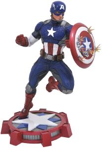 DIAMOND MARVEL GALLERY - CAPTAIN AMERICA PVC DIORAMA (AUG172640) DIAMOND MARVEL GALLERY - CAPTAIN AMERICA PVC DIORAMA (AUG172640)