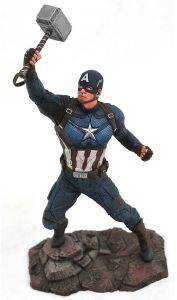 DIAMOND MARVEL GALLERY: AVENGERS ENDGAME - CAPTAIN AMERICA PVC DIORAMA (JUL192669)