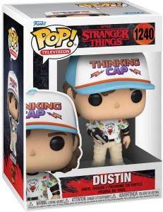 FUNKO POP! TELEVISION: NETFLIX STRANGER THINGS SEASON 4 - DUSTIN #1240 VINYL FIGURE FUNKO POP! TELEVISION: NETFLIX STRANGER THINGS SEASON 4 - DUSTIN #1240 VINYL FIGURE