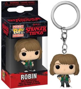 FUNKO POCKET POP!: NETFLIX STRANGER THINGS SEASON 4 - ROBIN VINYL FIGURE KEYCHAIN FUNKO POCKET POP!: NETFLIX STRANGER THINGS SEASON 4 - ROBIN VINYL FIGURE KEYCHAIN