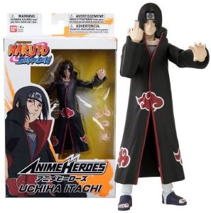 BANDAI ANIME HEROES: NARUTO - UCHIHA ITACHI ACTION FIGURE (6,5\ BANDAI ANIME HEROES: NARUTO - UCHIHA ITACHI ACTION FIGURE (6,5\