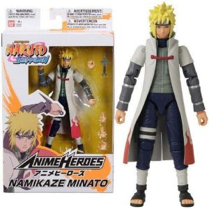 BANDAI ANIME HEROES: NARUTO - NAMIKAZE MINATO ACTION FIGURE (6,5\