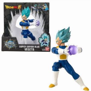 BANDAI BANDAI ATTACK COLLECTION: DRAGON BALL SUPER - SUPER SAIYAN BLUE VEGETA ACTION FIGURE (7&quot;) (37092)