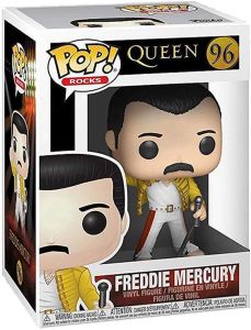 FUNKO POP! ROCKS: QUEEN - FREDDIE MERCURY WEMBLEY 1986 #96 VINYL FIGURE FUNKO POP! ROCKS: QUEEN - FREDDIE MERCURY WEMBLEY 1986 #96 VINYL FIGURE