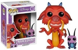 FUNKO POP! DISNEY - MUSHU & CRICKET #167 VINYL FIGURE FUNKO POP! DISNEY - MUSHU & CRICKET #167 VINYL FIGURE