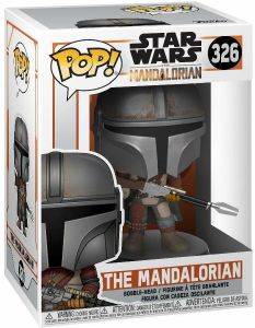 FUNKO POP! STAR WARS: THE MANDALORIAN - THE MANDALORIAN #326 BOBBLE-HEAD VINYL FIGURE FUNKO POP! STAR WARS: THE MANDALORIAN - THE MANDALORIAN #326 BOBBLE-HEAD VINYL FIGURE