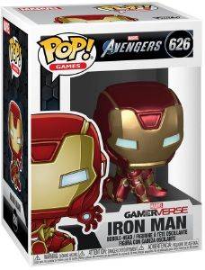 FUNKO POP! MARVEL: AVENGERS GAMEVERSE - IRON MAN (STARK TECH SUIT) #626 BOBBLE-HEAD VINYL FIGURE