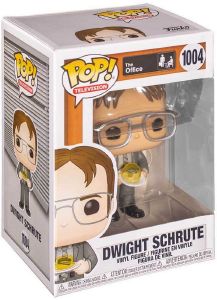 FUNKO POP! TELEVISION: THE OFFICE S2 - DWIGHT WITH JELLO STAPLER #1004 VINYL FIGURE FUNKO POP! TELEVISION: THE OFFICE S2 - DWIGHT WITH JELLO STAPLER #1004 VINYL FIGURE