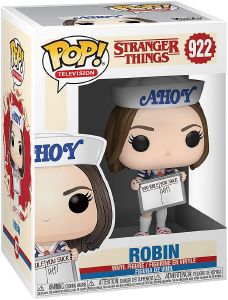 FUNKO POP! TELEVISION: STRANGER THINGS S3 - ROBIN #922 VINYL FIGURE FUNKO POP! TELEVISION: STRANGER THINGS S3 - ROBIN #922 VINYL FIGURE