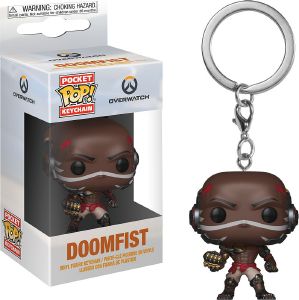 FUNKO POCKET POP!: OVERWATCH - DOOMFIST KEYCHAIN VINYL FIGURE FUNKO POCKET POP!: OVERWATCH - DOOMFIST KEYCHAIN VINYL FIGURE