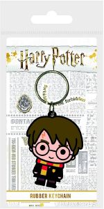 PYRAMID HARRY POTTER - HARRY CHIBI RUBBER KEYCHAIN (RK38831C)