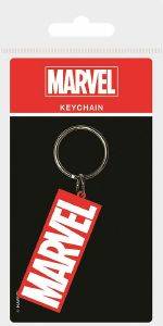 PYRAMID MARVEL LOGO RUBBER KEYCHAINS (RK38461C)