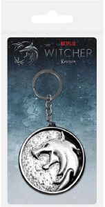 PYRAMID THE WITCHER - THE WOLF METAL KEYCHAIN (MK39254)