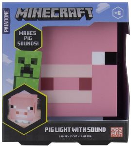 PALADONE MINECRAFT - PIG LIGHT (WITH SOUND) (PP8748MCF)