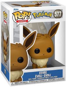FUNKO POP! GAMES: POKEMON - EEVEE EVOLI EVOLI #577 VINYL FIGURE FUNKO POP! GAMES: POKEMON - EEVEE EVOLI EVOLI #577 VINYL FIGURE