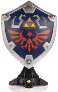 FIRST 4 FIGURES F4F THE LEGEND OF ZELDA: BREATH OF THE WILD  HYLIAN SHIELD PVC STATUE (29CM) (BOTWHS)