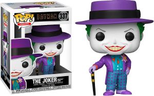 FUNKO POP! DC HEROES: BATMAN 1989 - THE JOKER WITH HAT WITH CHASE #337 VINYL FIGURE