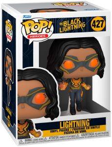 FUNKO POP! DC HEROES: BLACK LIGHTNING - LIGHTNING #427 VINYL FIGURE FUNKO POP! DC HEROES: BLACK LIGHTNING - LIGHTNING #427 VINYL FIGURE
