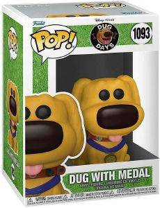 FUNKO POP! DISNEY: DUG DAYS - DUG WITH MEDAL #1093 VINYL FIGURE FUNKO POP! DISNEY: DUG DAYS - DUG WITH MEDAL #1093 VINYL FIGURE