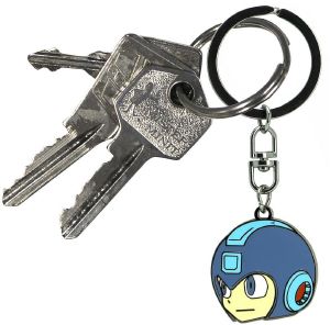 ABYSSE MEGAMAN - MEGAMANS HEAD METAL KEYCHAIN (ABYKEY268)