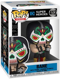 FUNKO POP! HEROES: DC SUPER HEROES - BANE (DIA DE LOS DC) #412 VINYL FIGURE