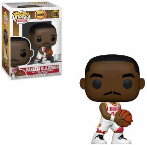 FUNKO POP! BASKETBALL NBA: LEGENDS - HAKEEM OLAJUWON (ROCKETS HOME) #106 VINYL FIGURE