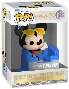 FUNKO POP! DISNEY: WALT DISNEY WORLD 50 - MICKEY MOUSE ON THE PEOPLEMOVER #1163 VINYL FIGURE