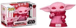 FUNKO POP! STAR WARS: VALENTINES S2 - GROGU WITH COOKIES #493 BOBBLE-HEAD VINYL FIGURE FUNKO POP! STAR WARS: VALENTINES S2 - GROGU WITH COOKIES #493 BOBBLE-HEAD VINYL FIGURE