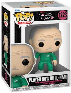 FUNKO POP! TELEVISION: SQUID GAME - PLAYER 001: OH IL-NAM #1223 VINYL FIGURE