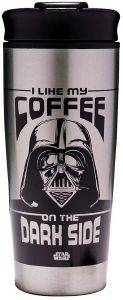 PYRAMID STAR WARS (I LIKE MY COFFEE ON THE DARK SIDE) METAL TRAVEL MUG (MTM25709)