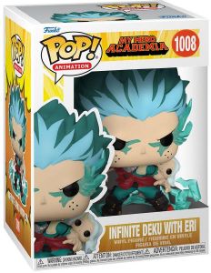 FUNKO POP! ANIMATION: MY HERO ACADEMIA - INFINITE DEKU WITH ERI #1008 VINYL FIGURE FUNKO POP! ANIMATION: MY HERO ACADEMIA - INFINITE DEKU WITH ERI #1008 VINYL FIGURE