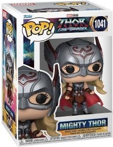 FUNKO POP! MARVEL: THOR LOVE AND THUNDER - MIGHTY THOR #1041 BOBBLE-HEAD VINYL FIGURE FUNKO POP! MARVEL: THOR LOVE AND THUNDER - MIGHTY THOR #1041 BOBBLE-HEAD VINYL FIGURE