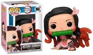 FUNKO POP! ANIMATION: DEMON SLAYER KIMETSU NO YAIBA - NEZUKO KAMADO #868 VINYL FIGURE FUNKO POP! ANIMATION: DEMON SLAYER KIMETSU NO YAIBA - NEZUKO KAMADO #868 VINYL FIGURE