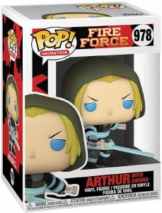 FUNKO POP! ANIMATION: FIRE FORCE - ARTHUR WITH SWORD #978 VINYL FIGURE