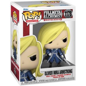 FUNKO POP! ANIMATION: FULLMETAL ALCHEMIST BROTHERHOOD - OLIVIER MIRA ARMSTRONG FUNKO POP! ANIMATION: FULLMETAL ALCHEMIST BROTHERHOOD - OLIVIER MIRA ARMSTRONG