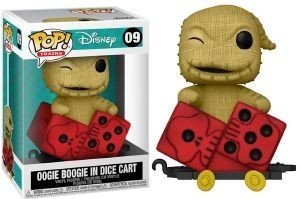 FUNKO POP! DISNEY TRAINS: THE NIGHTMARE BEFORE CHRISTMAS - OOGIE BOOGIE IN DICE CART FUNKO POP! DISNEY TRAINS: THE NIGHTMARE BEFORE CHRISTMAS - OOGIE BOOGIE IN DICE CART