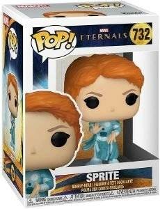 FUNKO POP! MARVEL: ETERNALS - SPRITE #732 BOBBLE-HEAD VINYL FIGURE FUNKO POP! MARVEL: ETERNALS - SPRITE #732 BOBBLE-HEAD VINYL FIGURE