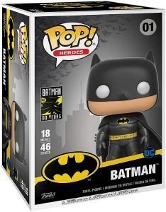 FUNKO POP FUNKO POP! MEGA HEROES: DC BATMAN 80 YEARS - BATMAN #01 VINYL FIGURE (18&quot;)