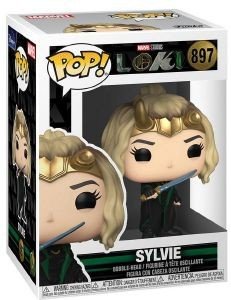 FUNKO POP! MARVEL: LOKI - SYLVIE #897 BOBBLE-HEAD VINYL FIGURE