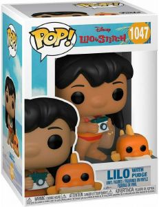 FUNKO POP! DISNEY: LILO & STITCH - LILO WITH PUDGE #1047 VINYL FIGURE