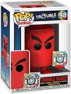 FUNKO POP! RETRO TOYS HASBRO: TROUBLE - TROUBLE BOARD #98 VINYL FIGURE