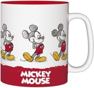 ABYSSE DISNEY - SKETCH MICKEY - PORCL. MUG (460ML) (ABYMUG540) ABYSSE DISNEY - SKETCH MICKEY - PORCL. MUG (460ML) (ABYMUG540)