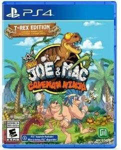 PS4 NEW JOE & MAC - CAVEMAN NINJA T- REX EDITION