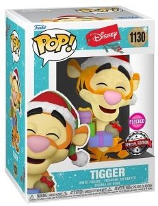 FUNKO POP! DISNEY: HOLIDAY 2021 - TIGGER (FLOCKED) (SPECIAL EDITION) #1130 VINYL FIGURE FUNKO POP! DISNEY: HOLIDAY 2021 - TIGGER (FLOCKED) (SPECIAL EDITION) #1130 VINYL FIGURE