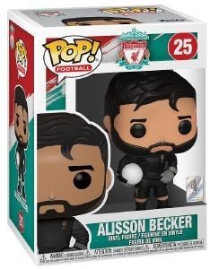 FUNKO POP! FOOTBALL: LIVERPOOL - ALISSON BECKER #25 VINYL FIGURE FUNKO POP! FOOTBALL: LIVERPOOL - ALISSON BECKER #25 VINYL FIGURE