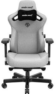 ANDA SEAT GAMING CHAIR KAISER-3 XL GREY FABRIC ANDA SEAT GAMING CHAIR KAISER-3 XL GREY FABRIC